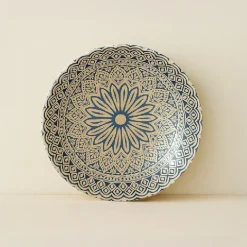 Novastyl Assiettes^6 Assiettes CalottesByzance 21Cm EnPorcelaine