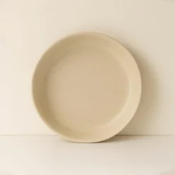 6 Assiettes CoupesArita 20.5Cm En GrèsBeige-Novastyl Sale