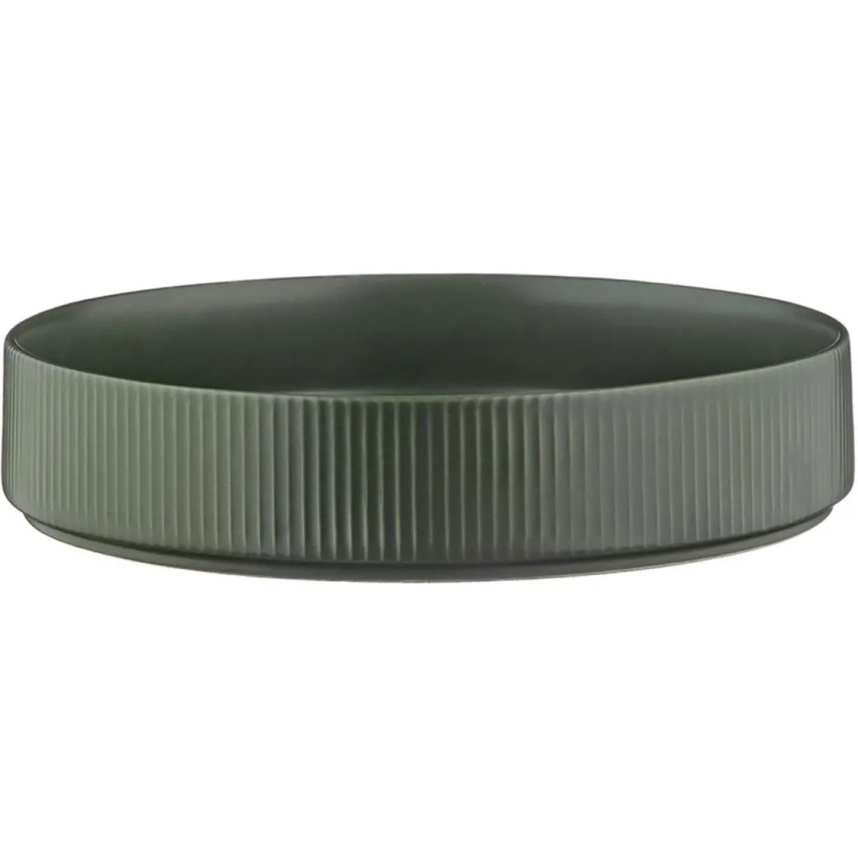 Bjorn Assiettes^4 Assiettes Creuses Scandi vert olive - 100 cl