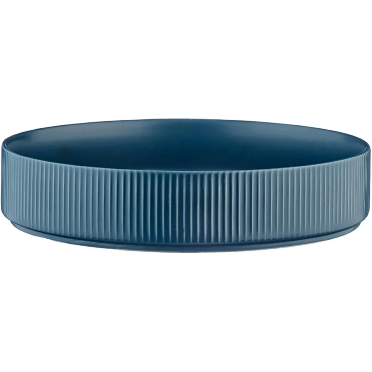 Bjorn Assiettes^4 Assiettes Creuses Scandi bleu marine - 100 cl