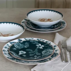 6 Assiettes DessertBotanic 20Cm EnPorcelaine-Novastyl Online