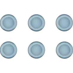 6 Assiettes Genesis bleues - D.16 cm-Bjorn Online