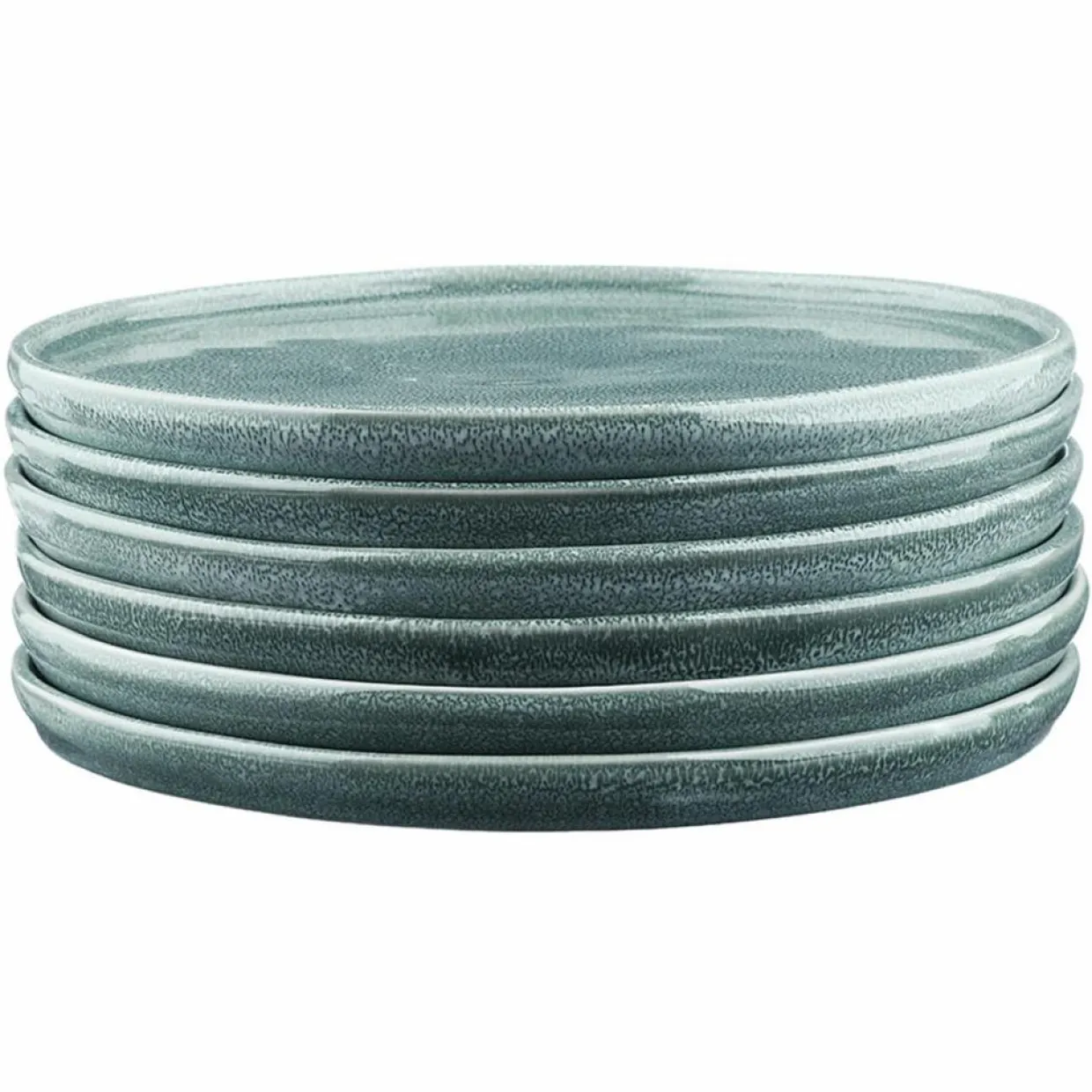 6 Assiettes Magma bleues - D.27 cm-Bjorn Sale