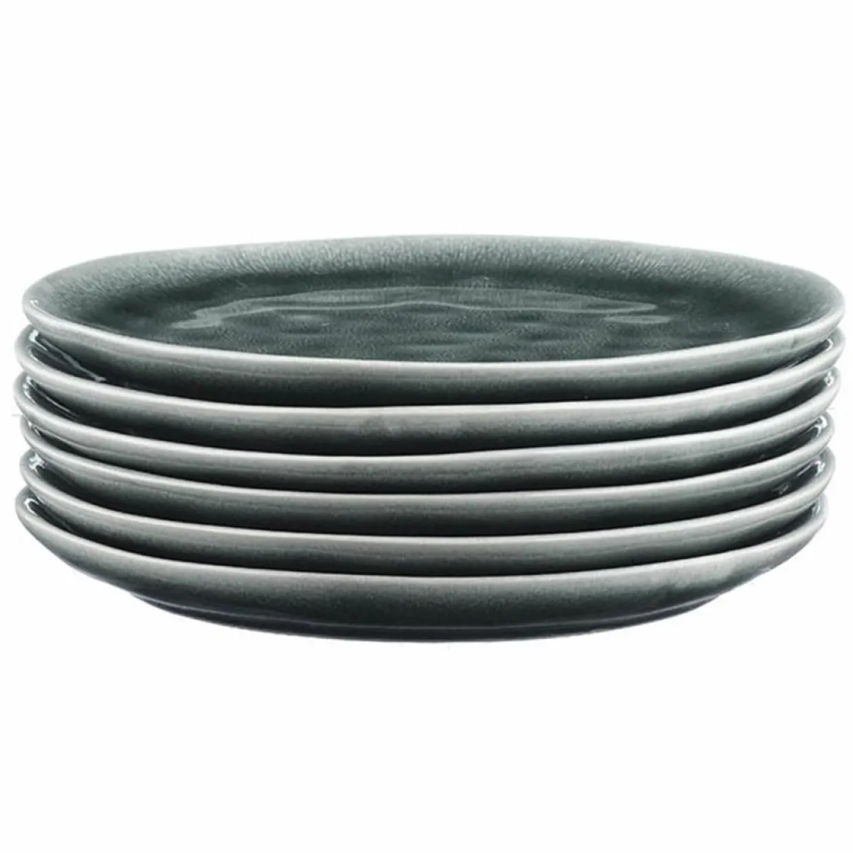 Bjorn Assiettes^6 Assiettes Moon bleu nuit - D.21 cm
