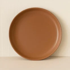 Novastyl Assiettes^6 Assiettes PlatesArita 27Cm En GrèsMarron