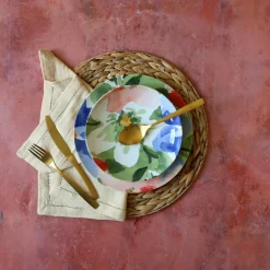 Novastyl Assiettes^6 Assiettes PlatesFloralux 26Cm EnPorcelaine