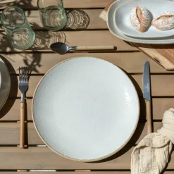 Novastyl Assiettes^6 Assiettes PlatesNuance 27Cm EnPorcelaine Blanc