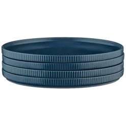 Bjorn Assiettes^4 Assiettes Scandi bleu marine - D.21 cm