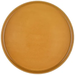 4 Assiettes Scandi jaune ocre - D.27 cm-Bjorn New