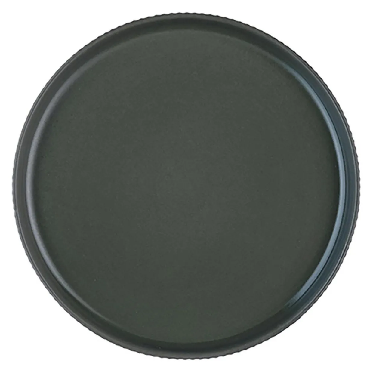 Bjorn Assiettes^4 Assiettes Scandi vert olive - D.16 cm