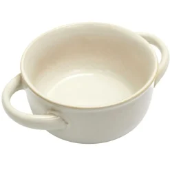 Home Deco Factory Bols^6 Bols à soupe au grès du temps beige - 13.7x7x13.7 cm