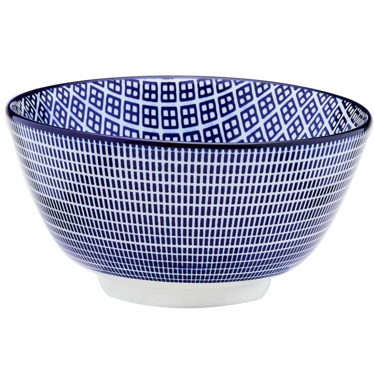 6 Bols apéritif Pattern Dark blue bleu foncé - D.12 cm-Bjorn Best