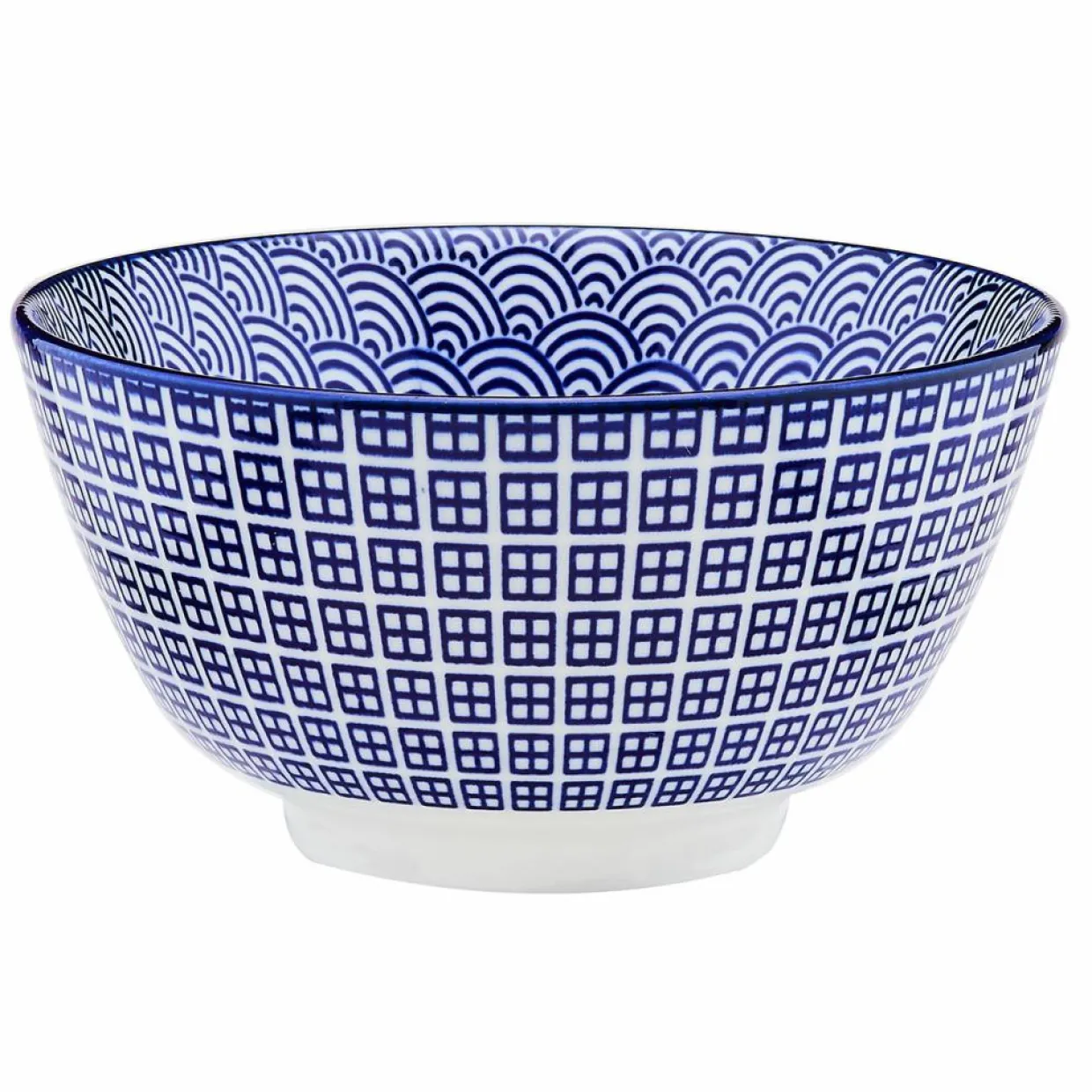 6 Bols apéritif Pattern Dark blue bleu foncé - D.12 cm-Bjorn Best