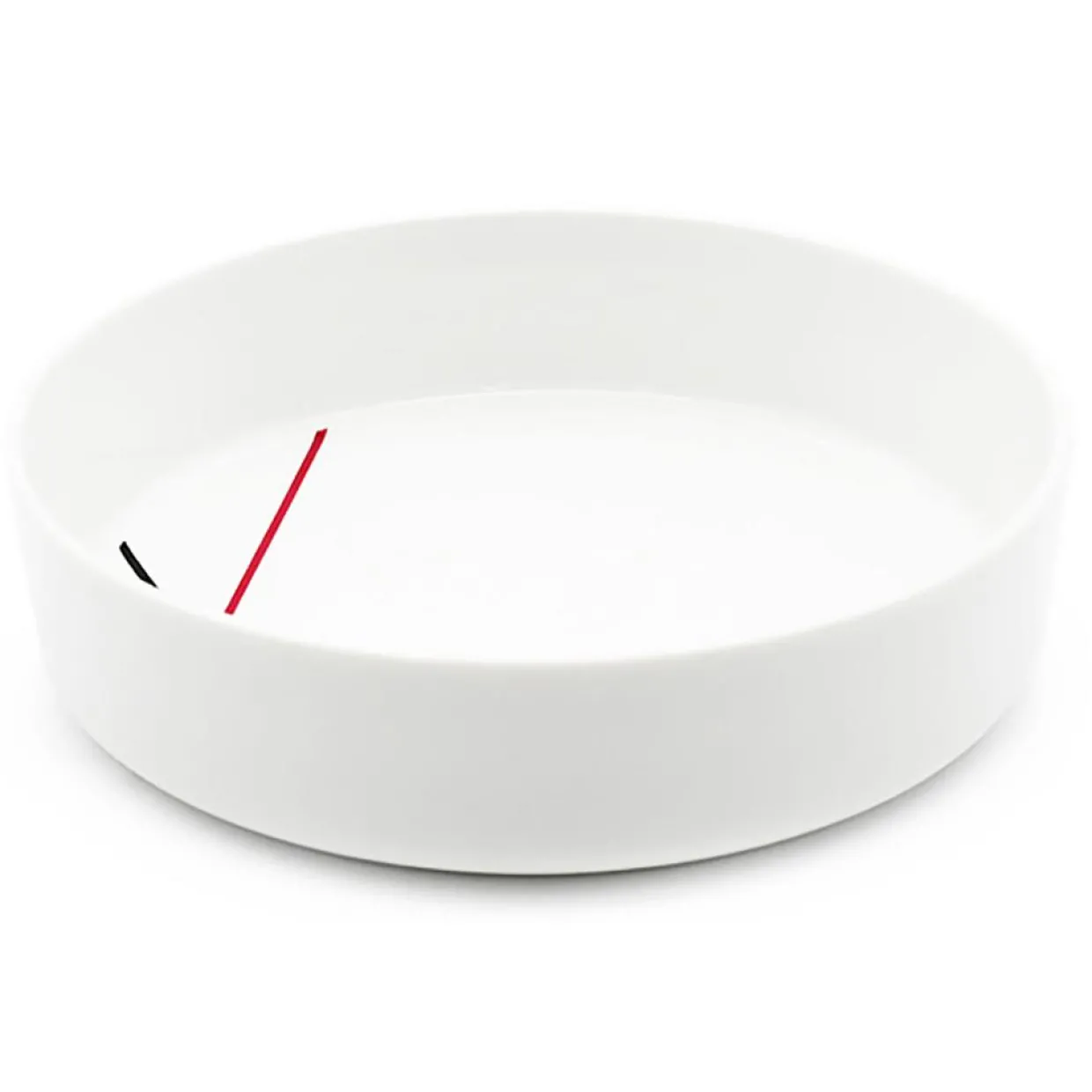 6 Bols en Porcelaine Bistrot blancs - D.19x5 cm-Fauchon Discount