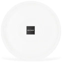 6 Bols en Porcelaine Bistrot blancs - D.19x5 cm-Fauchon Discount