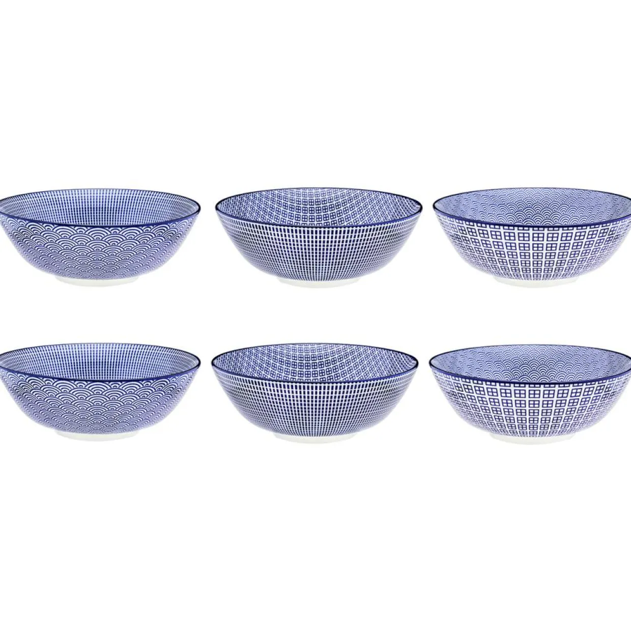 Bjorn Bols^6 Bols Pattern Dark blue bleu foncé - D.21 cm