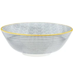 6 Bols Pattern Eclipse gris anthracite - D.21 cm-Bjorn Discount