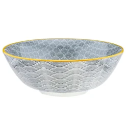 6 Bols Pattern Eclipse gris anthracite - D.21 cm-Bjorn Discount