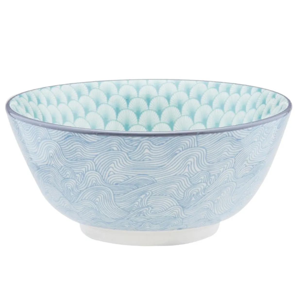 6 Bols petit-déjeuner Pastel rose pastel/bleu pastel/vert pastel - D.15 cm-Bjorn Discount