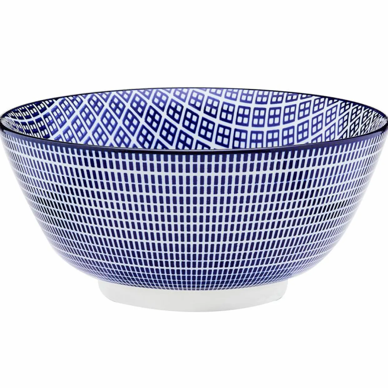 6 Bols petit-déjeuner Pattern Dark blue bleu foncé - D.15 cm-Bjorn