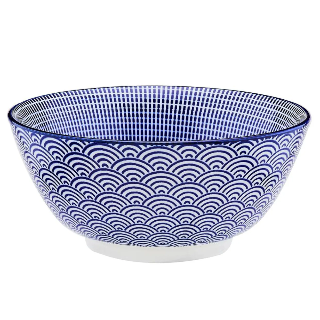 6 Bols petit-déjeuner Pattern Dark blue bleu foncé - D.15 cm-Bjorn
