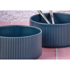 4 Bols Scandi bleu marine - 40 cl-Bjorn Clearance