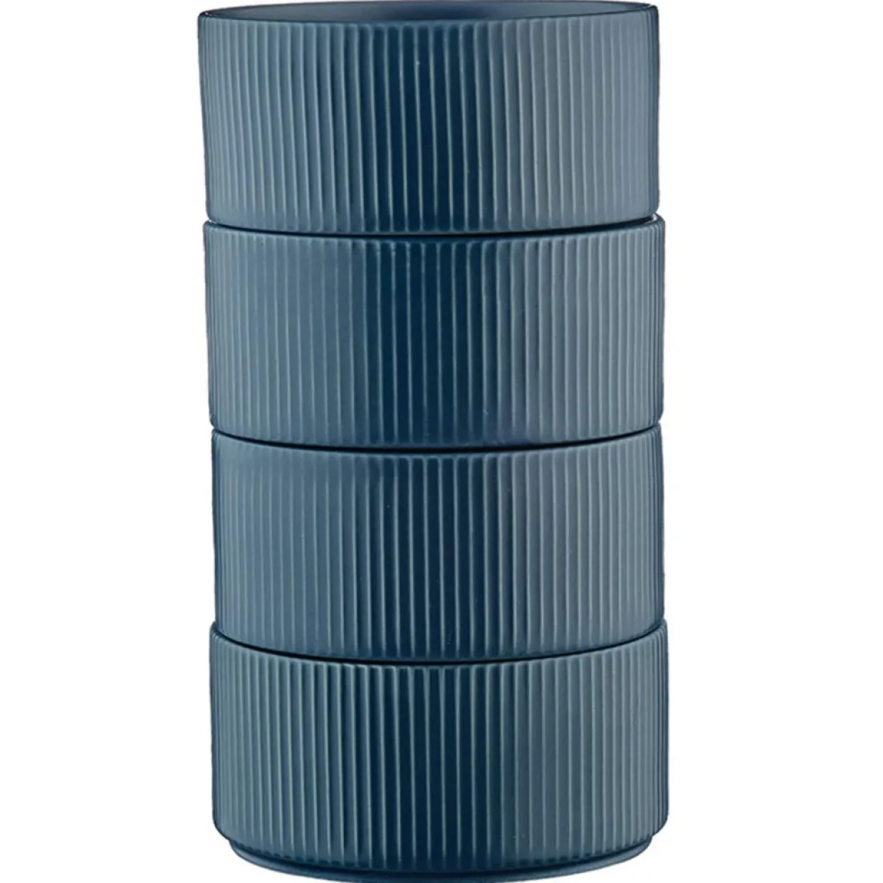 4 Bols Scandi bleu marine - 40 cl-Bjorn Clearance