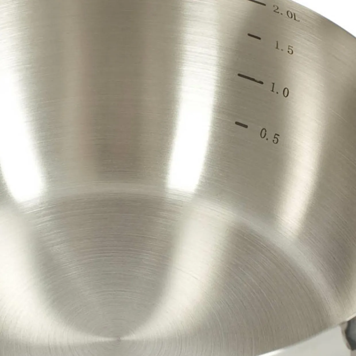 Gam'Hotel Casseroles^4 Casseroles induction argentées - D.14/16/18/20 cm