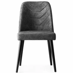 Wooden Art Chaises^4 Chaises Dallas anthracite - 50x90x49 cm