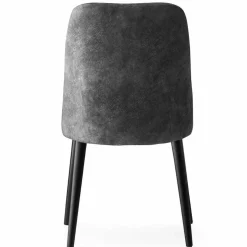 Wooden Art Chaises^4 Chaises Dallas anthracite - 50x90x49 cm