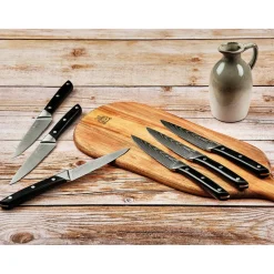 Bjorn Couteaux^6 Couteaux à steak Erling inox mat - 26x3x1 cm