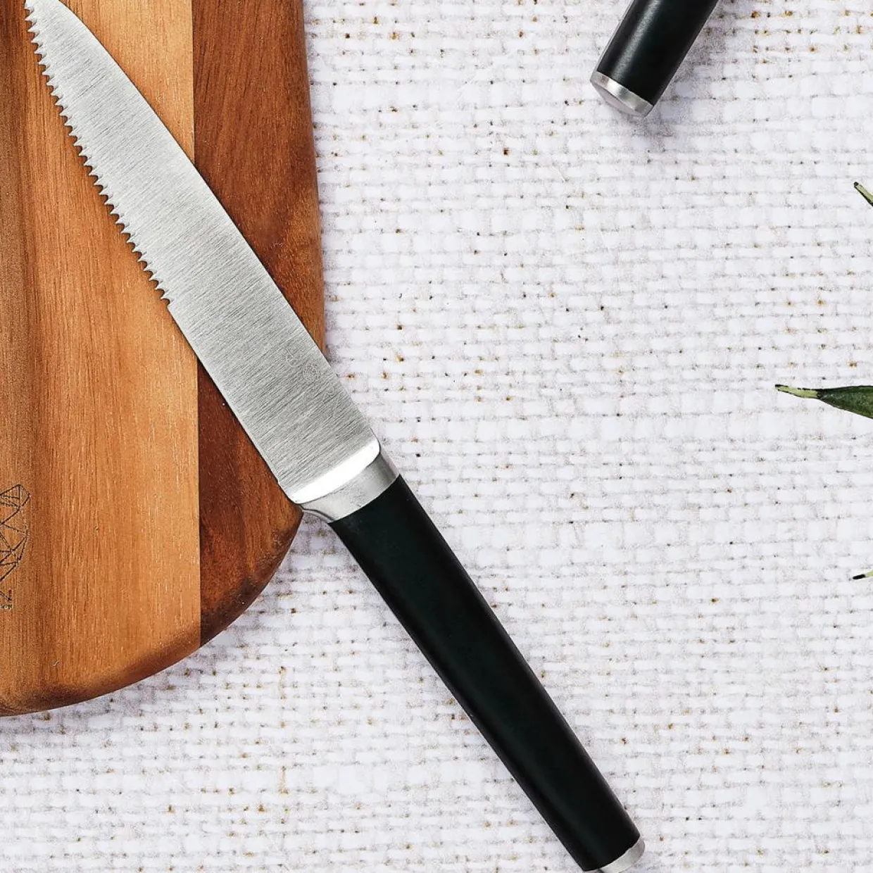 Bjorn Couteaux^6 Couteaux à steak Jona inox mat - 24x2x1 cm