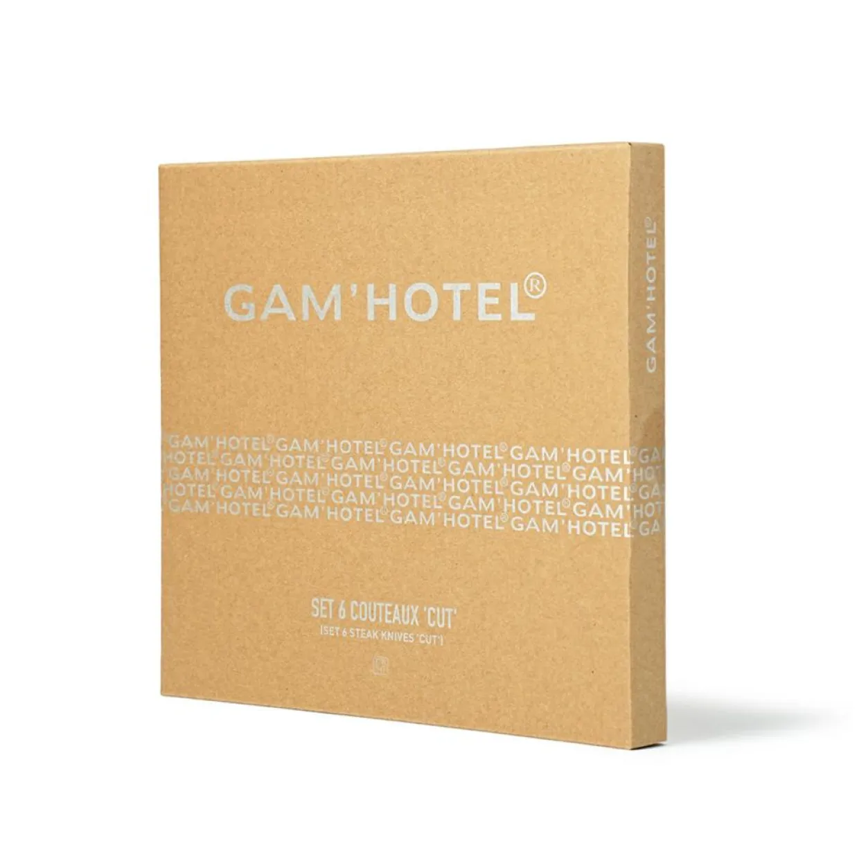 6 Couteaux Cut noirs-Gam'Hotel New
