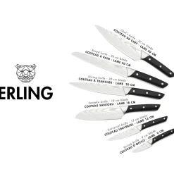 Bjorn Couteaux^6 Couteaux de cuisine Erling inox mat