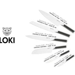 Bjorn Couteaux^6 Couteaux de cuisine Loki inox mat