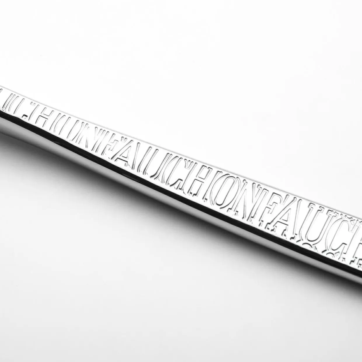 12 Couteaux de steak Signature argentés - 23 cm-Fauchon Sale