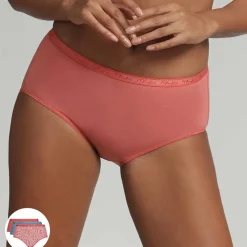 3 Culottes Coton Bio multicolores-Playtex Clearance