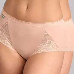 Femme Playtex Lingerie, Nuit^2 Culottes Coton Feminine beiges