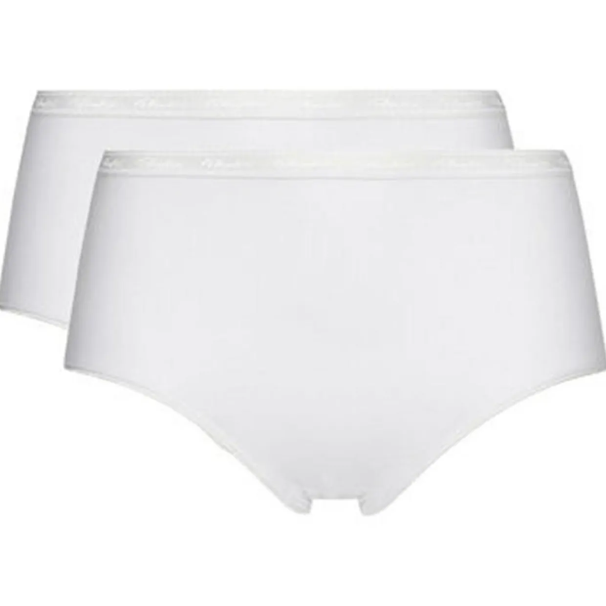 2 Culottes en Coton Bio blanches-Playtex Online