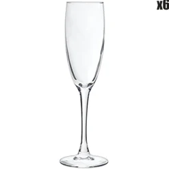 Cosy & Trendy Verres^6 Flûtes Cosy moments transparentes - 19 cl
