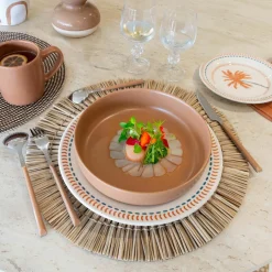 6 Mugs Arita 38Cl EnGrès Marron-Novastyl Online