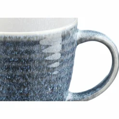 6 Mugs Cosmos bleu/blanc nacré - 30 cl-Bjorn Discount