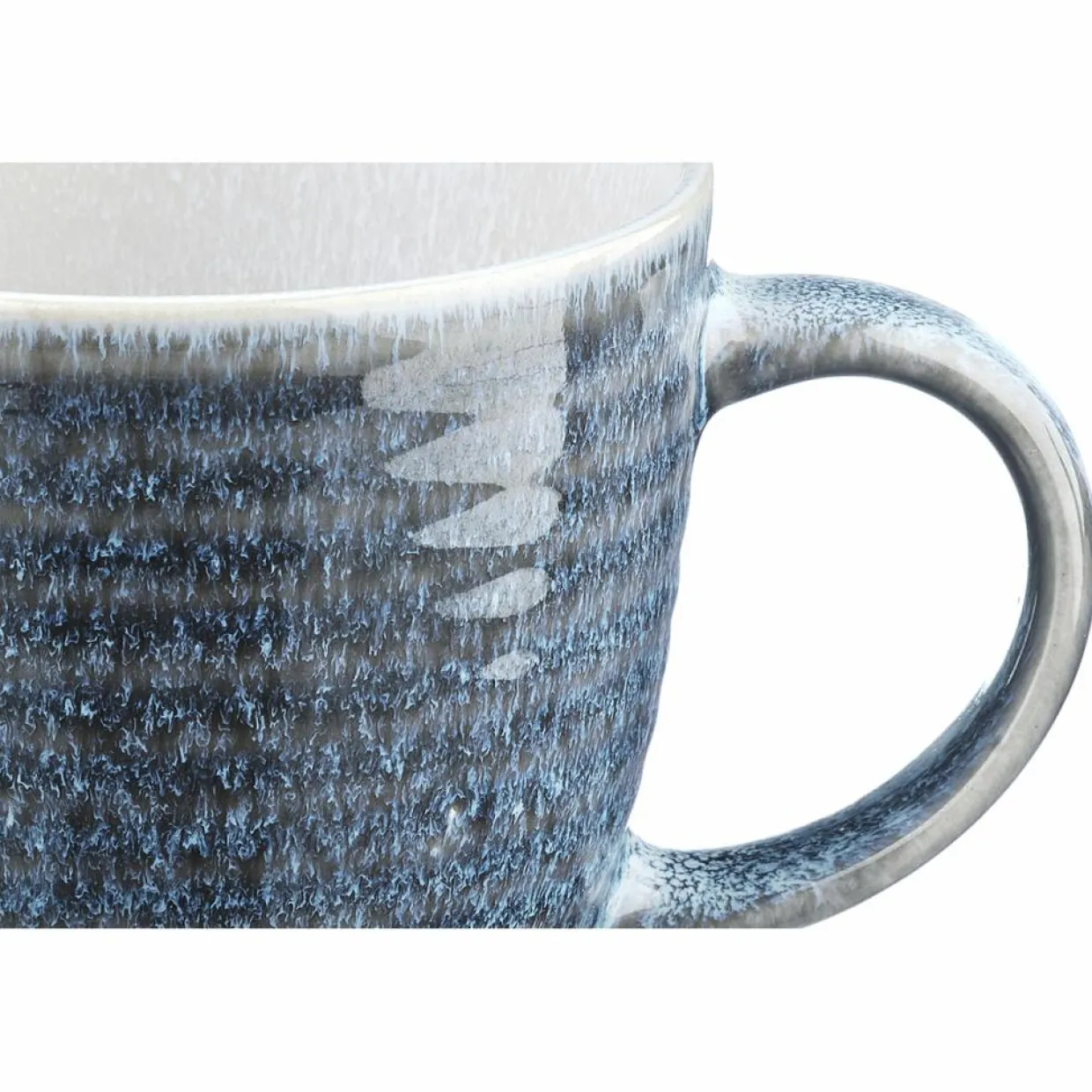 6 Mugs Cosmos bleu/blanc nacré - 30 cl-Bjorn Discount