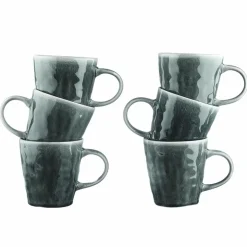 Bjorn Mugs, Tasses^6 Mugs Moon bleu nuit - 40 cl