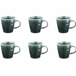 Bjorn Mugs, Tasses^6 Mugs Moon bleu nuit - 40 cl