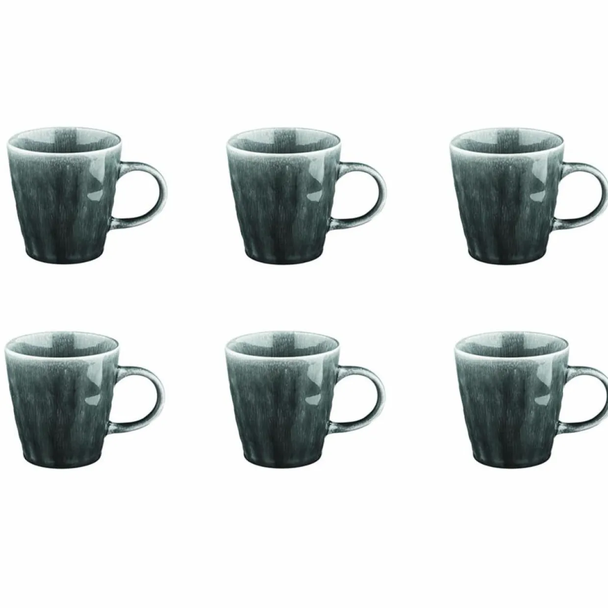 Bjorn Mugs, Tasses^6 Mugs Moon bleu nuit - 40 cl