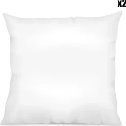 2 Oreillers fabrication française blancs-Home Collection Best