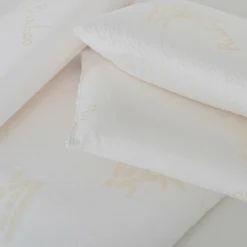 2 Oreillers Mémoire de forme BIO blancs - 40x60 cm-Hypsom Sale