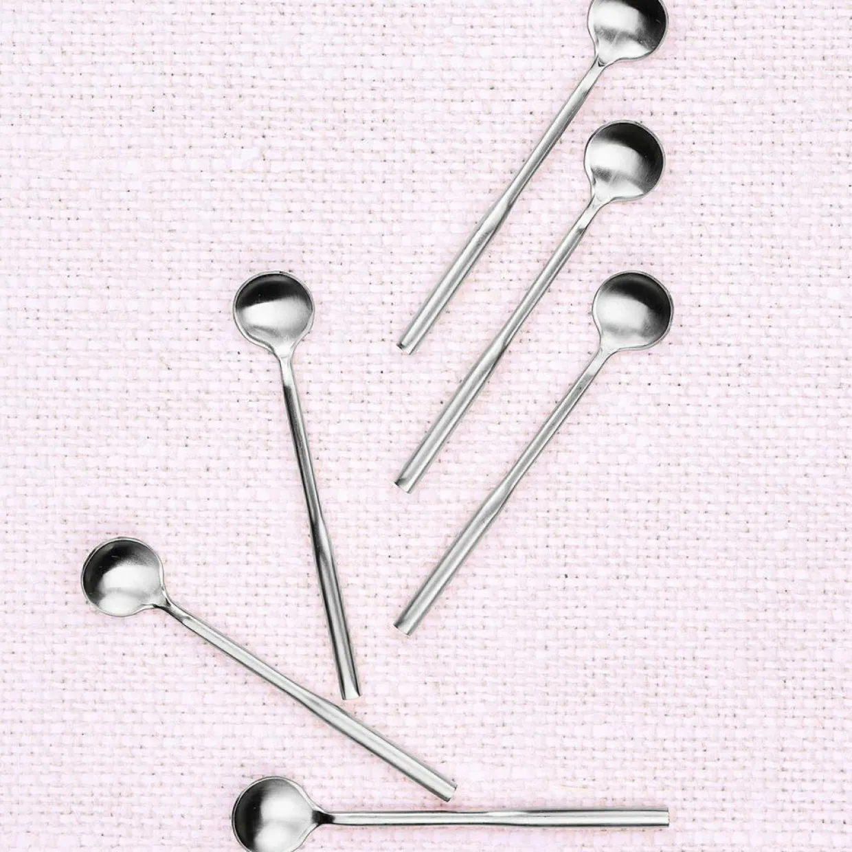 6 Petites cuillères Abel inox mat-Bjorn Best