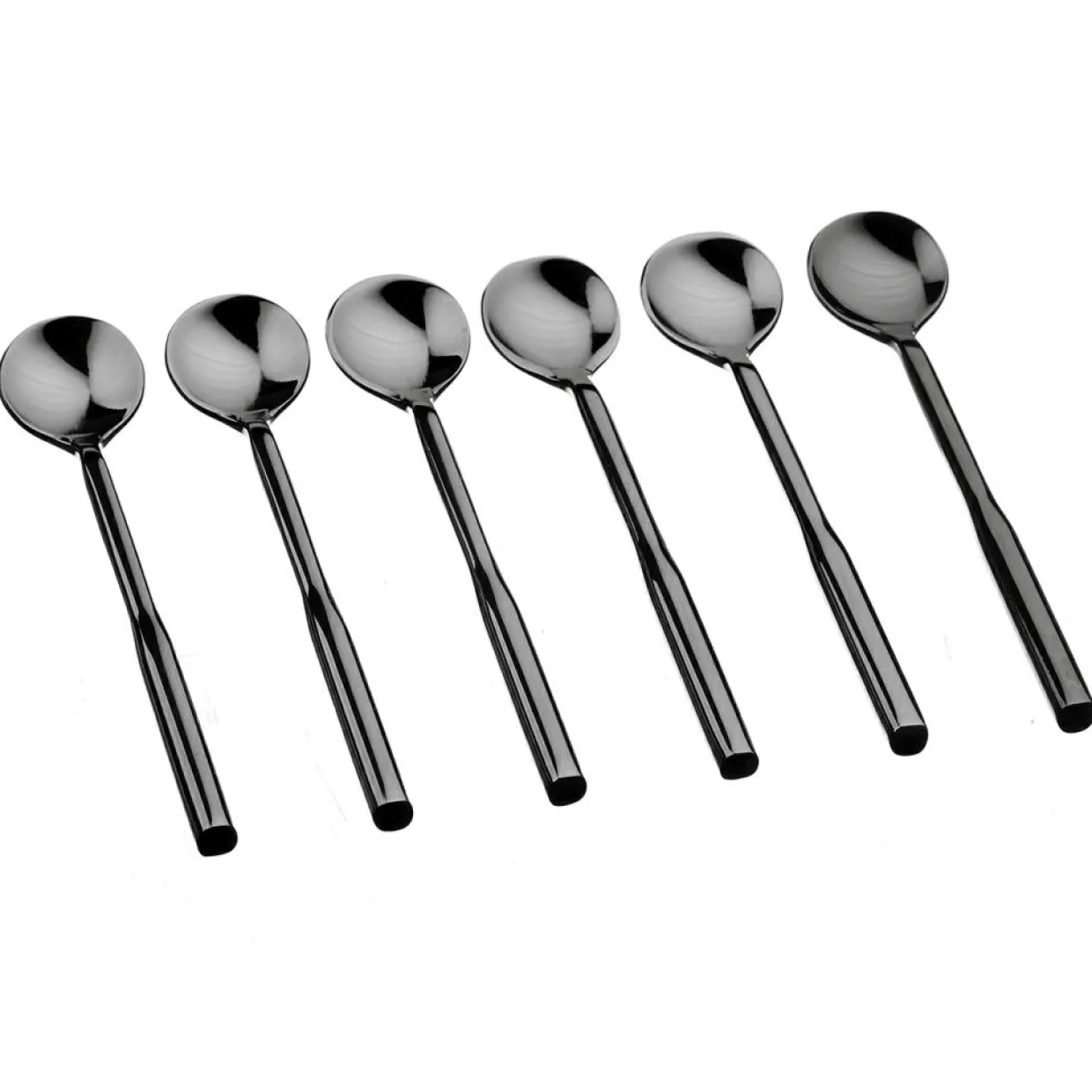 Bjorn Couverts De Table^6 Petites cuillères Abel noires